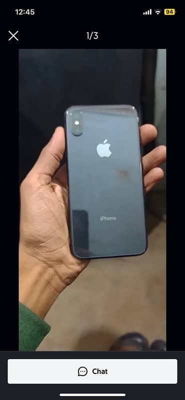 I phone x 64 gb box wala urgent sale PTA approved 4