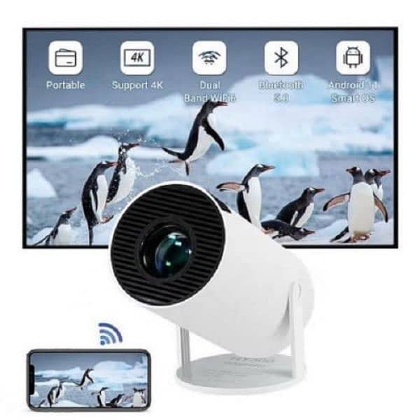 Android projector 4K 3