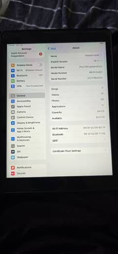 Apple ipad 10.2 inch 9th generation 64gb