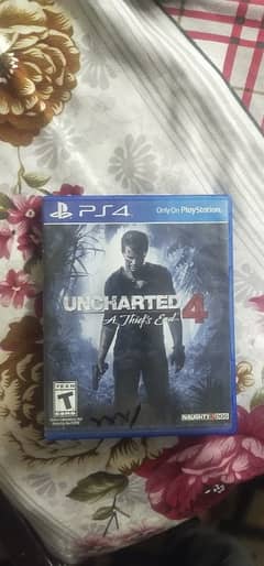 Uncharted 4 A Thiefs's End PS4 USED GOOD QUALITY