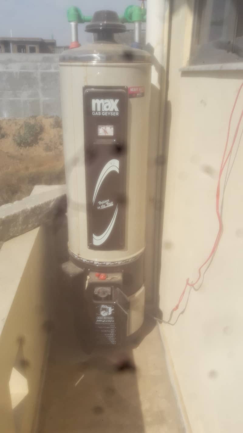 Max electric & gas geyser for sale 0