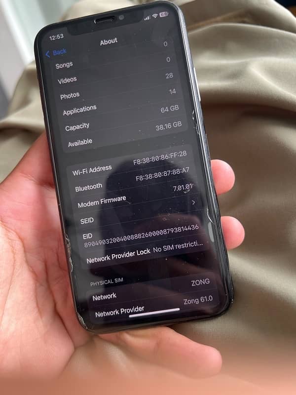 iPhone Xs 64gb pta approved 8