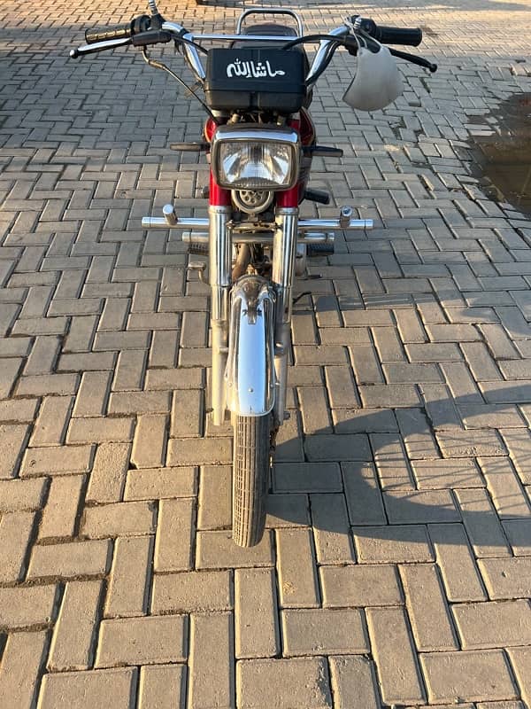 Honda 125 cg 2019 model clean condition 1