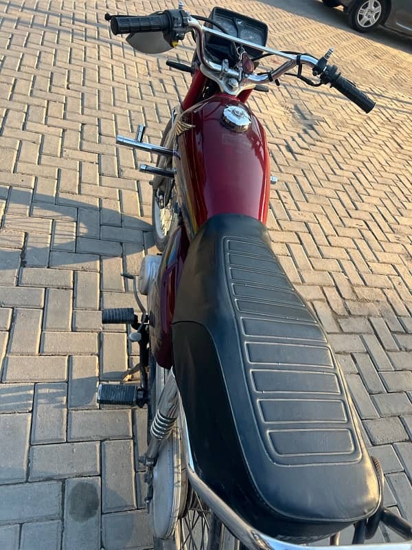 Honda 125 cg 2019 model clean condition 3