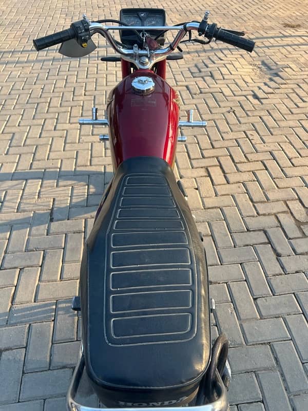 Honda 125 cg 2019 model clean condition 4