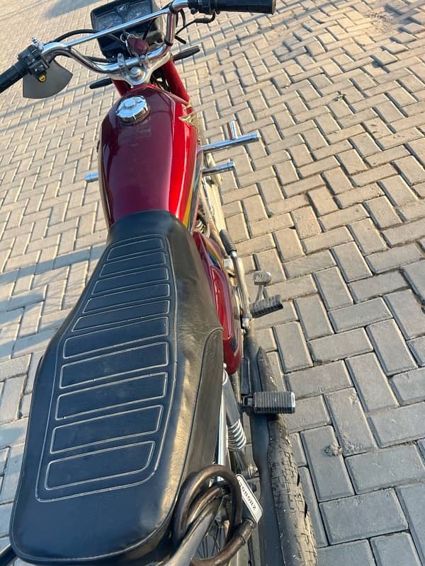 Honda 125 cg 2019 model clean condition 5