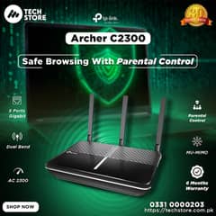 Tplink | Archer C2300 Wireless Gigabit Router Dual band (Branded Used)