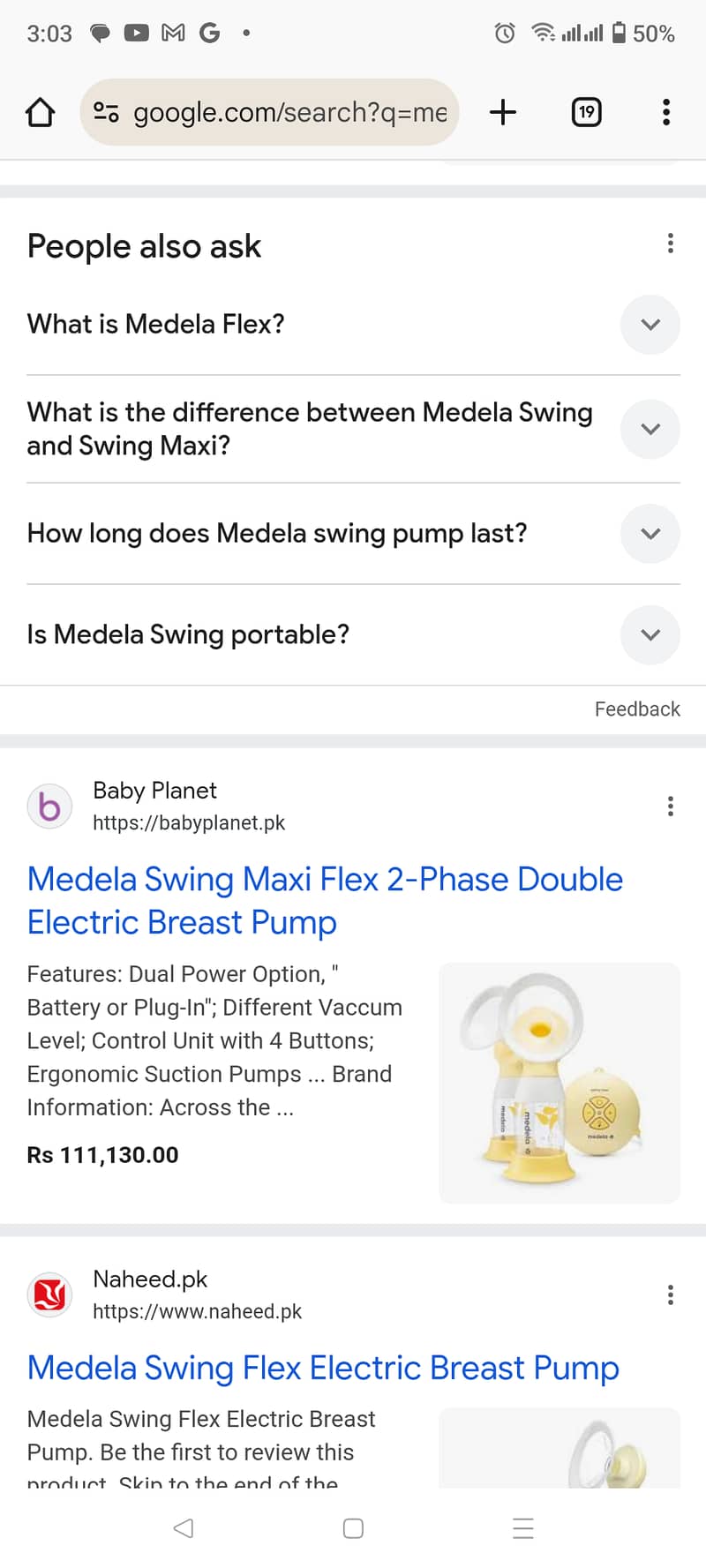 Two-phase electric breast pump 2