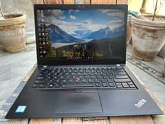 Lenovo T480s • i7 8th • 16GB • 256GB • Org Charger