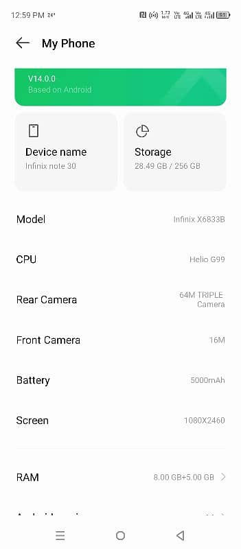 Infinix not 30 1