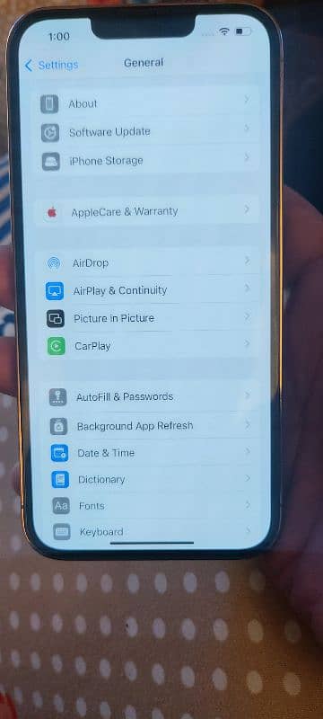 i phone 13 pro 256 gb PTA approvd 12