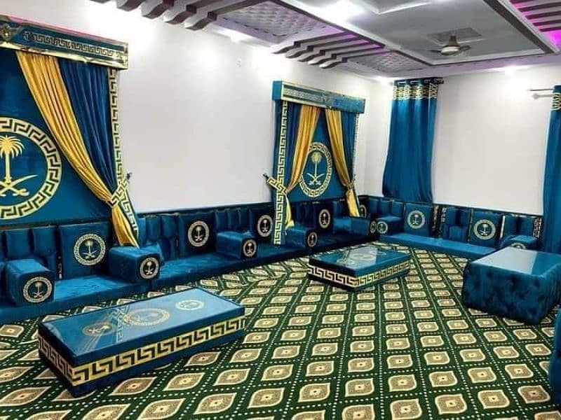 Arabic MajLis Sofa /Arabi Majlis | Saudi Majlis | Hujra Bethak | Sofa. 7