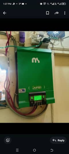 solar inverter 3 KV + 4 battery + 12 plate 250 what