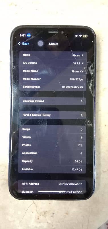 IPHONE XR 64GB Only Exchange with ipad mini 5 and another phone 4