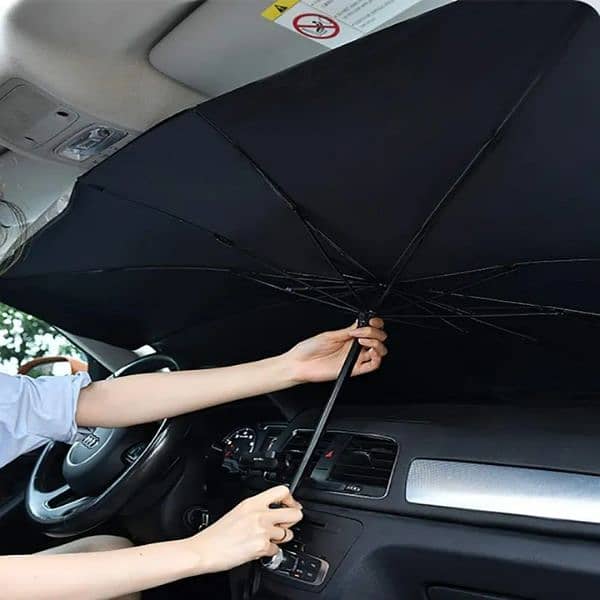 Car umbrella sun shade 0