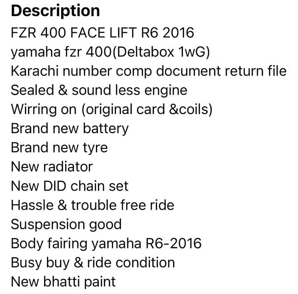 yamaha FZR 400 converted R6 2016 5