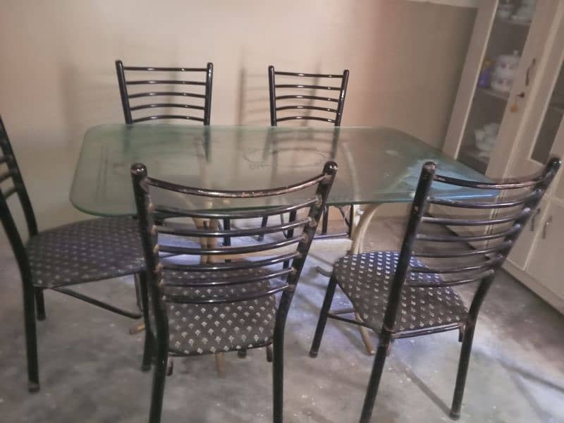 dining table with six chairs 1