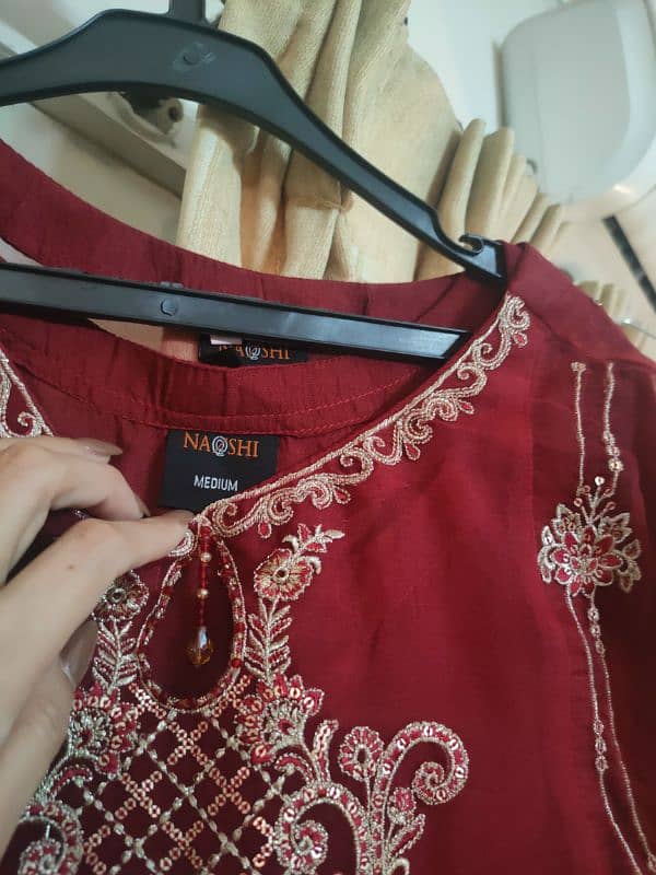 Naqshi trouser shirt (worn once) 1