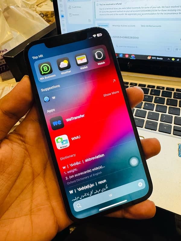 iPhone 12 Pro pta approved 256gb 10/10 1