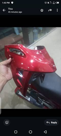 Honda CB150 engine guard cover