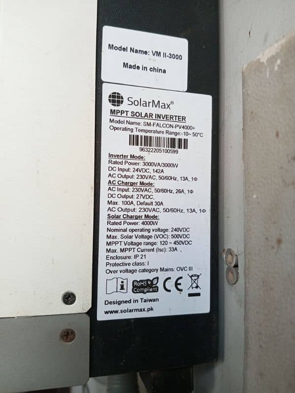 solar max inverter 1