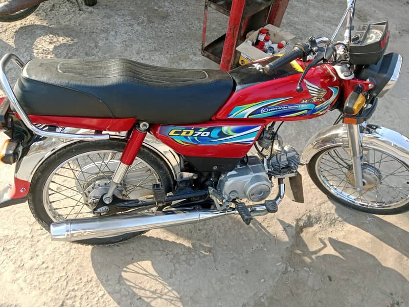 Honda  CD 70 ( Model  2023)  Total Genuine 0