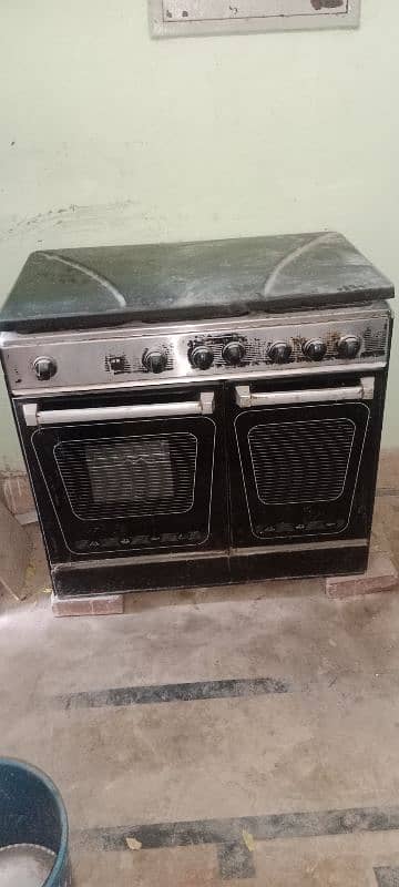 Gas Stove With Microwave 0