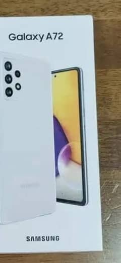 Samsung a72 box for sale