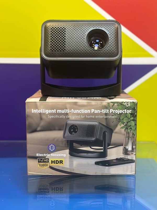 Ultra HD Mini Projector Wireless Connectivity Netflix youtube prime. 0