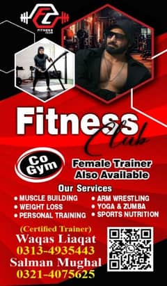 Female Gym trainer require Urgent