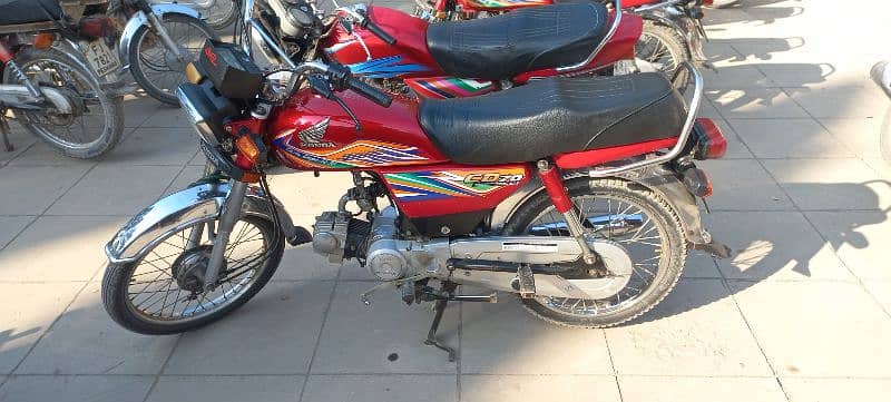 Honda CD70 2020 Model Peshawar Registered 0335 9366754 4