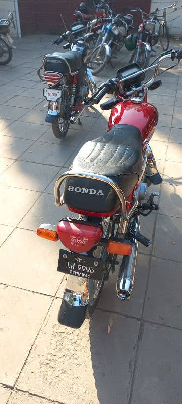 Honda CD70 2020 Model Peshawar Registered 0335 9366754 6