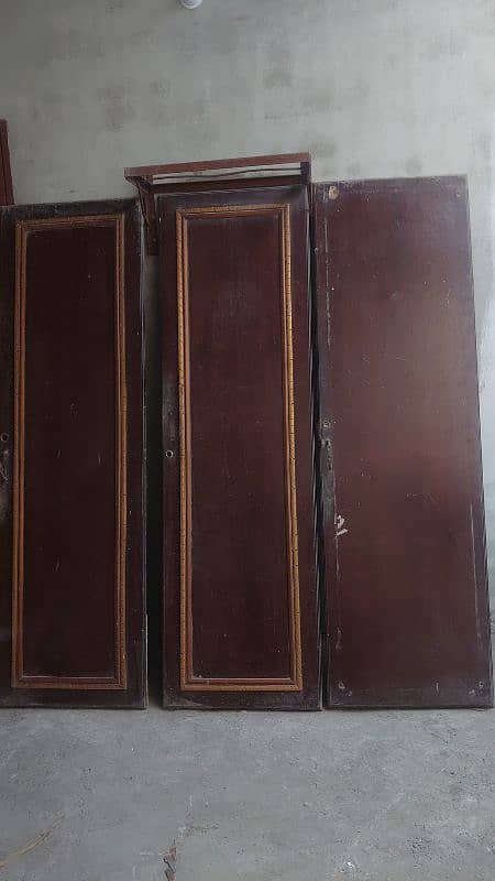 Polished Heavy Wardrobe Doors. 1