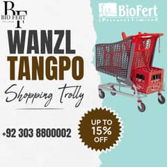 High-Quality Wanzl Tango 220L Shopping Trolley - Made in Germany