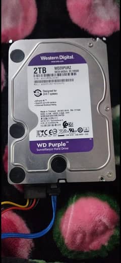 Western digital 2tb hard disk sata 64gb/s sc ha500