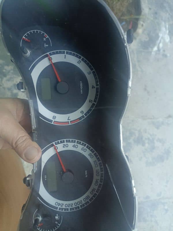 Toyota speed meter for axio XLI gli 5