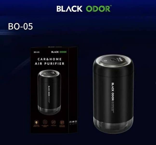 BLACK ODOR BO-05 AIR PURIFIER / HUMIDIFIER / SCENT DIFFUSER FOR CAR 3