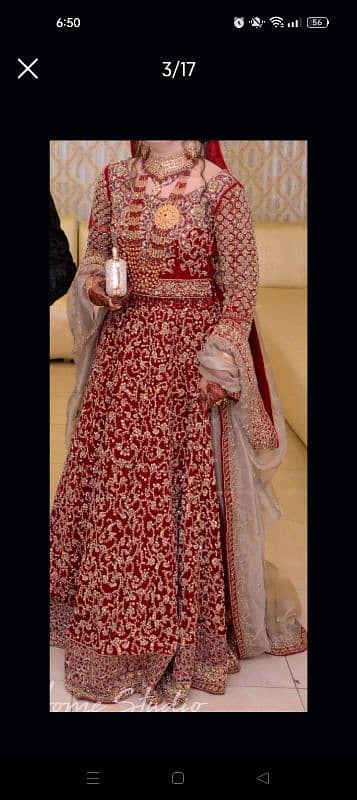 Mohsin son's Bridal dress 3