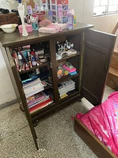 Cabinet and mirror console