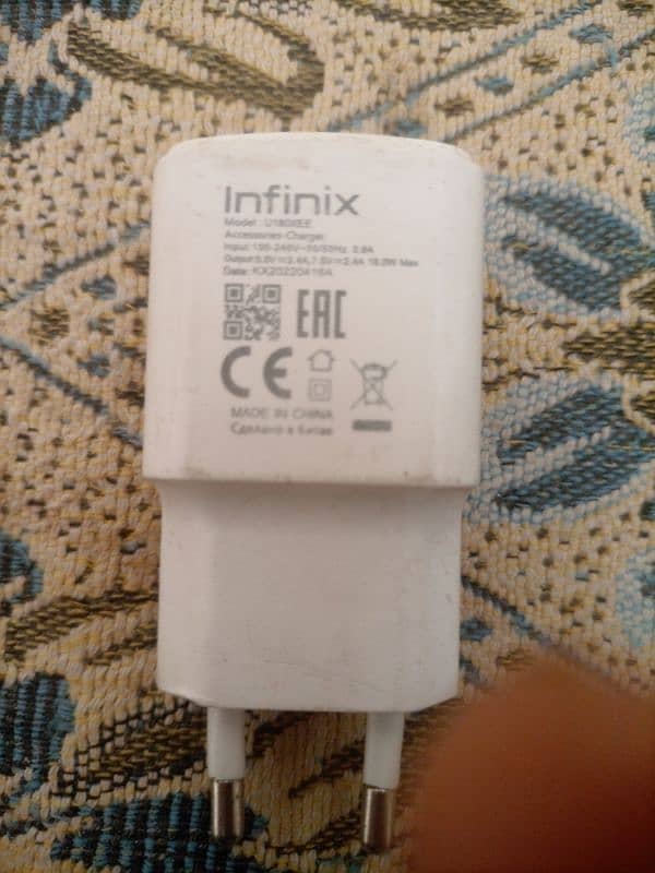 infinix Tecno 18watt adopter 2