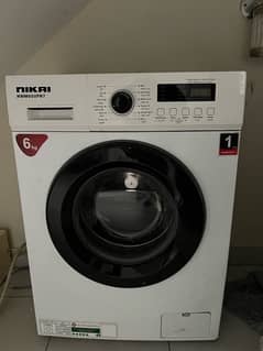 Nikai washing machine 6KG 1000 RPM front load