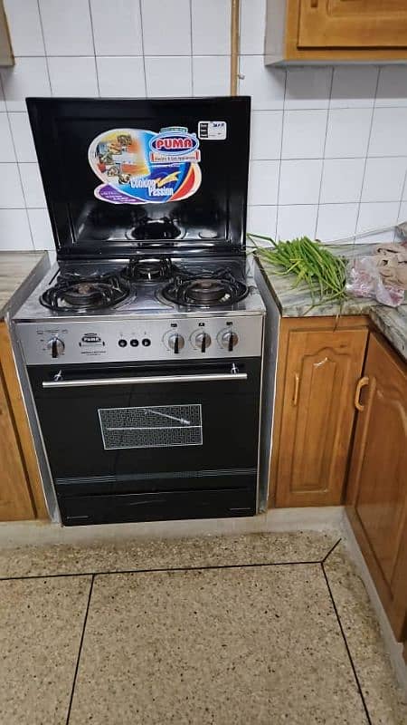 Puma 3-Burner Cooking Range with Oven for Sale 0