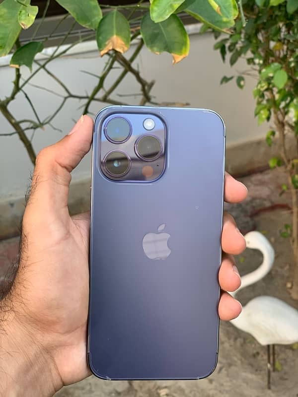 I phone 14 pro max 256gb dual pta approved 6