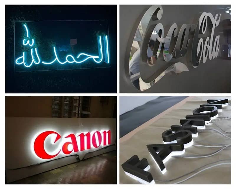 Neon Lights/Neon Sign/light sign/Acrylic sign/3d sign board 5