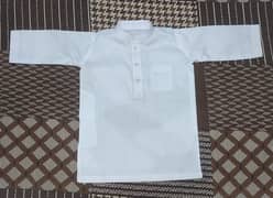 2 Years Baby Boy 3 Piece Dress (Cotton Fabric) - Fixed Price