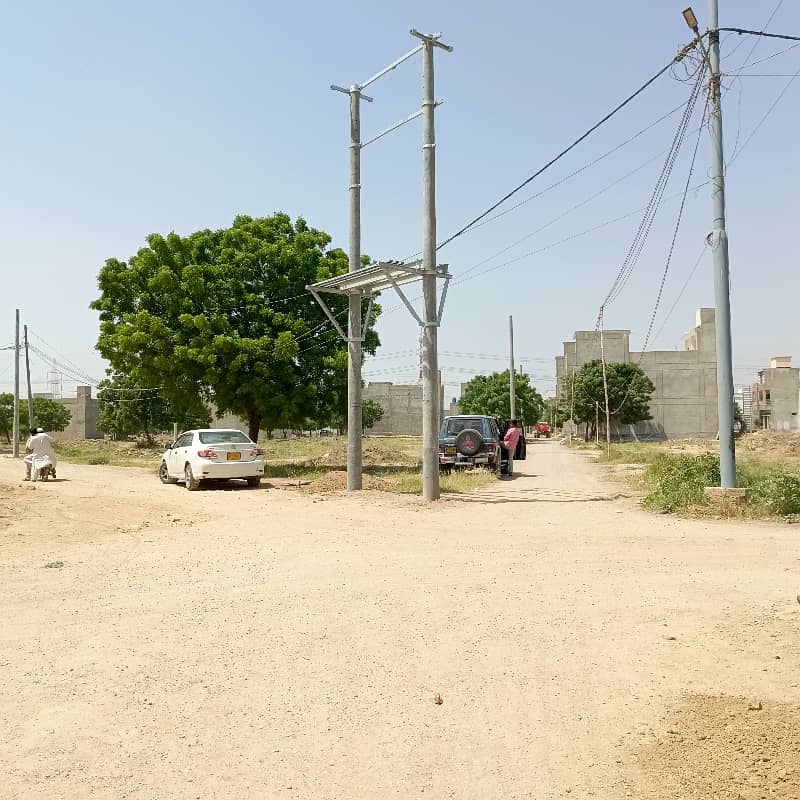 120 Sq Yard Transfer Plot For Sale in SAADI GARDEN BLOCK 5 9