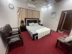 Full furnished ground portion for rent