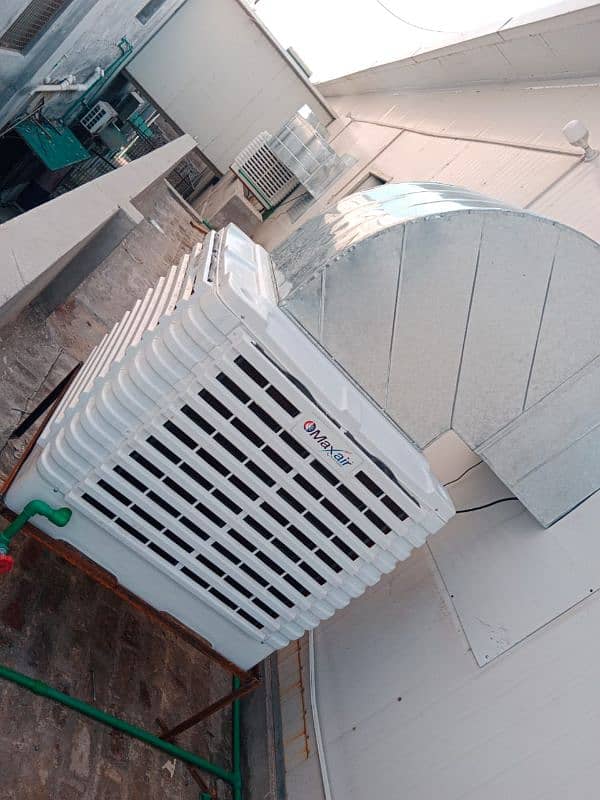 Evaporative air cooling system 2