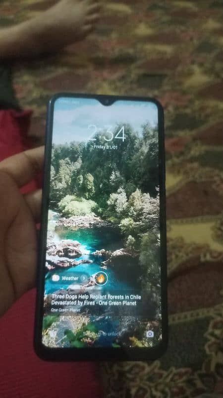 Redmi 9 with box 4+64 owsam battery. 03161258646 1