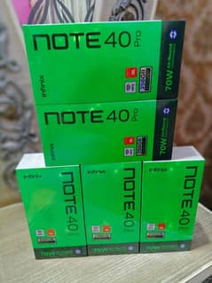 Infinix note 40 pro 12/256 Box pack 1 Year worantyy contct 03452502539